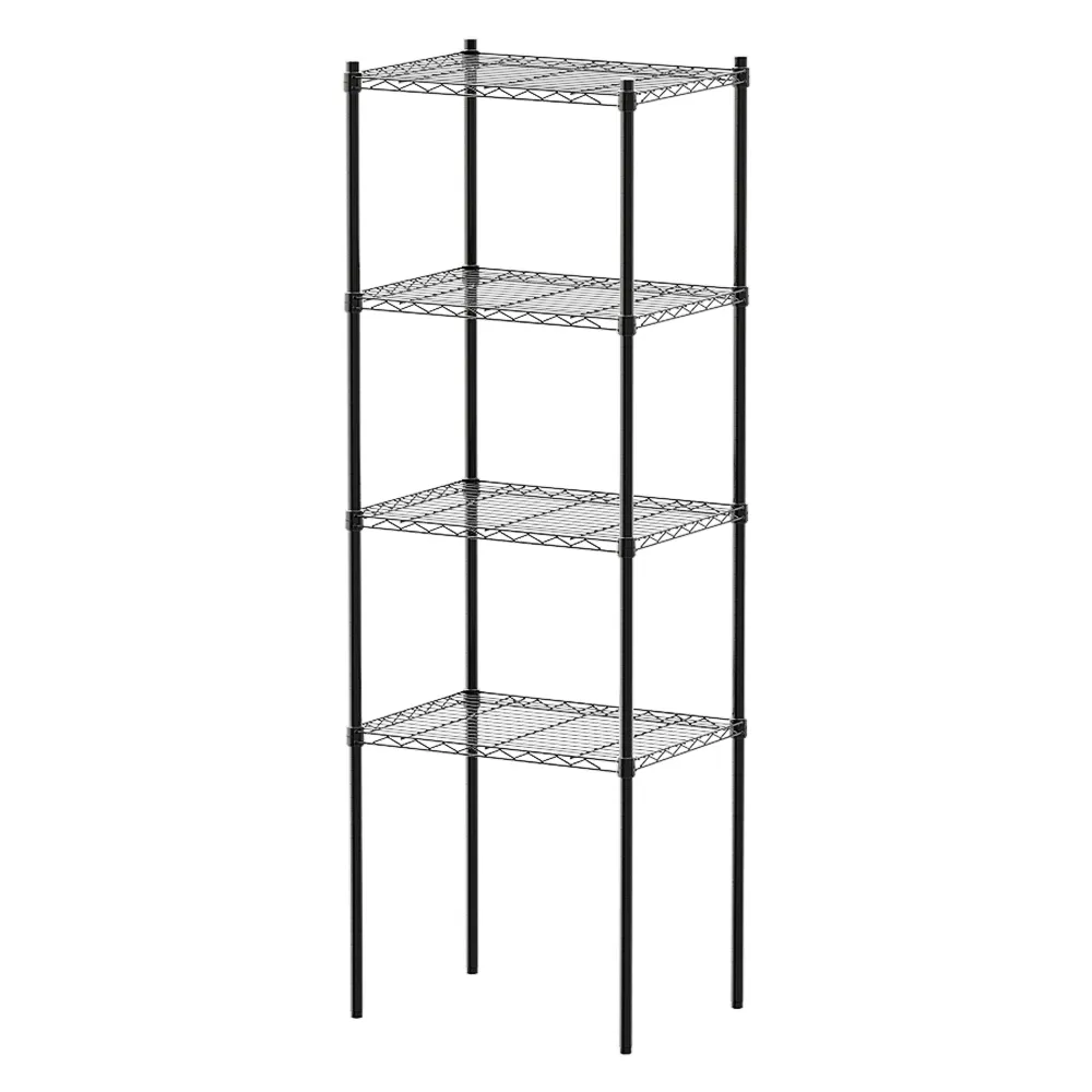 【dayneeds 日需百備】輕型 60x45x180公分烤漆四層架(鐵力士架/收納層架/鞋架/展示架/層架/鐵架)