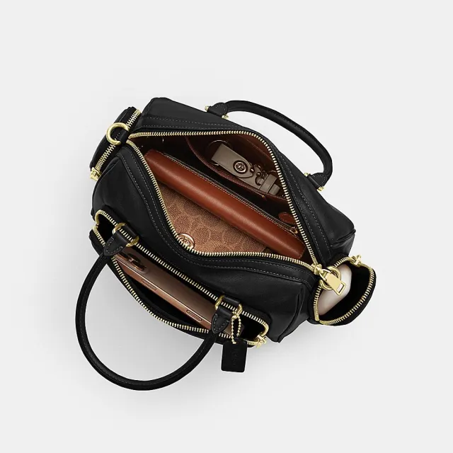 【COACH】蔻馳官方直營 ROWAN SATCHEL 口袋細節手袋 斜背包 手提包-多色任選(CES79/CES83)