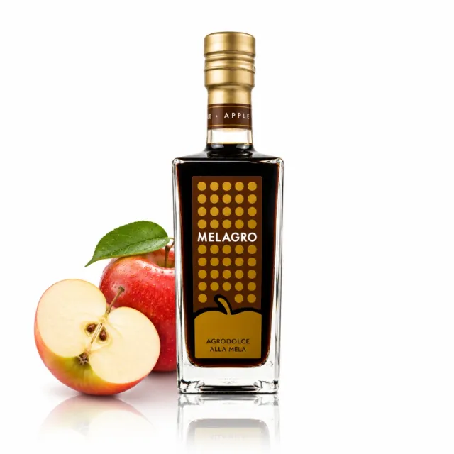 【Tasto】Melagro Agrodolce alla Mela蘋果醋 250ml / 瓶(酸甜清爽 沙拉烤肉提升風味)雙11