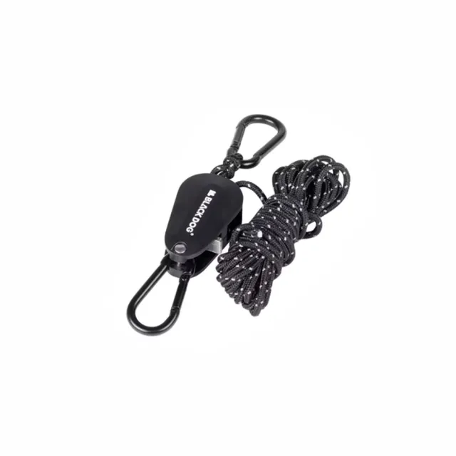 【Blackdog】滑輪風繩調節器 2入組