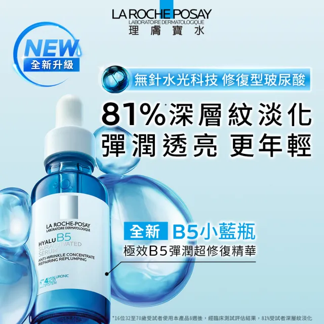 【理膚寶水】超能淡斑彈潤雙入組★MELA B3 PRO 超能淡斑緊緻精粹 40ml+極效B5彈潤超修復精華 50ml