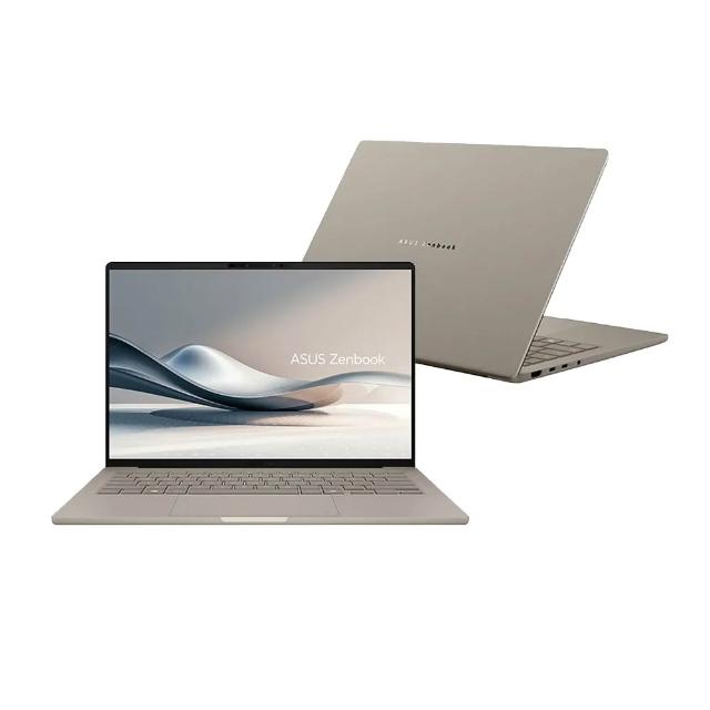 【ASUS 華碩】14吋Copilot+PC AI筆電(Zenbook A16 UX3407QA/Snapdragon X1 26 100/16G/1TB/W11/OLED)
