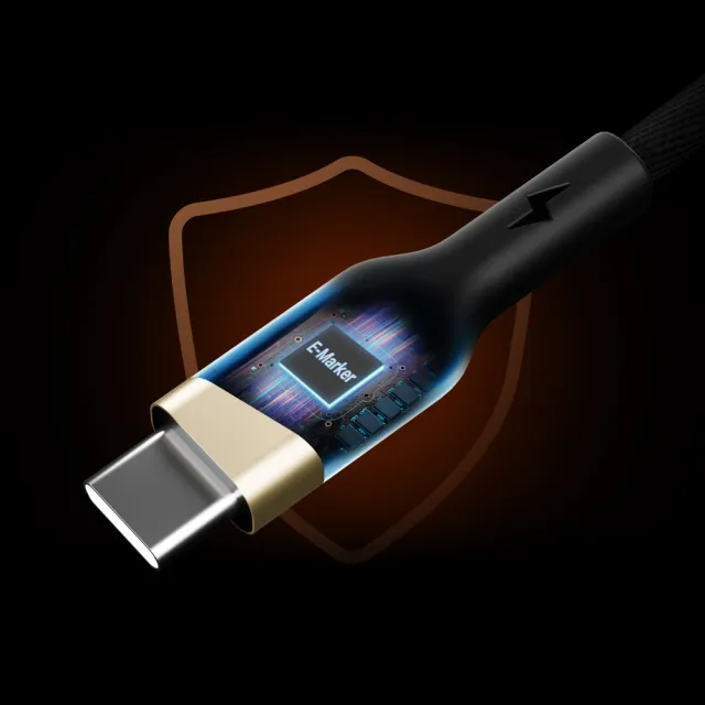 【ATEN】2M 240W USB-C to USB-C 編織充電線 充電線 傳輸線 手機線 手機平板 iPhone18充電線 (2L-3102P240)