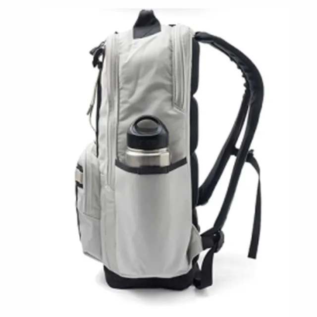 【The North Face】北臉 後背包 運動包 書包 旅行包 大容量 BASE CAMP DAYPACK 淺灰 NF0A8BK4XA7