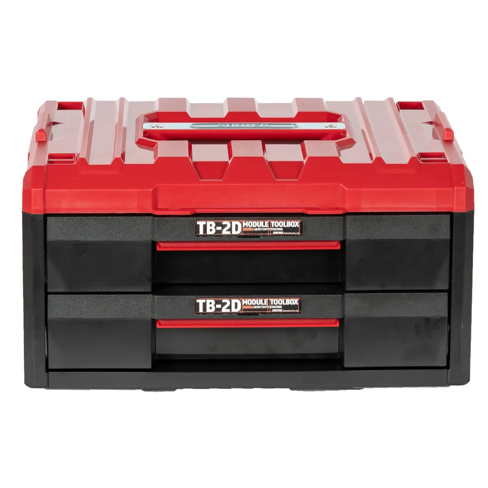 【livinbox 樹德】TB-2D 職人旗艦重載雙抽屜工具箱(工具收納/工具箱)