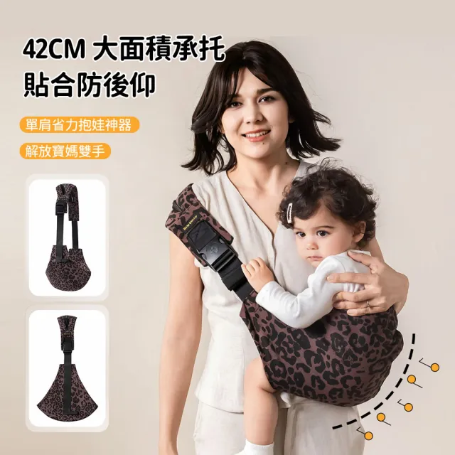 【SUNORO】省力顧腰 M型護髖嬰兒腰凳揹帶 新生兒多功能寶寶背巾 (安全防後仰/雙肩減壓/育兒神器)