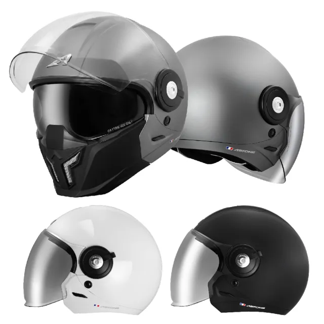 【ASTONE】官方直營-CJ600 可拆式全罩安全帽(白色 平黑 亞鈦灰)