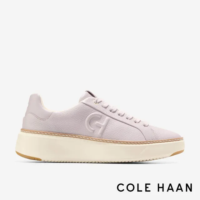 【Cole Haan】GRANDPRO TOPSPIN SNEAKER 真皮休閒鞋 女款寬楦 淡紫色(W29938)