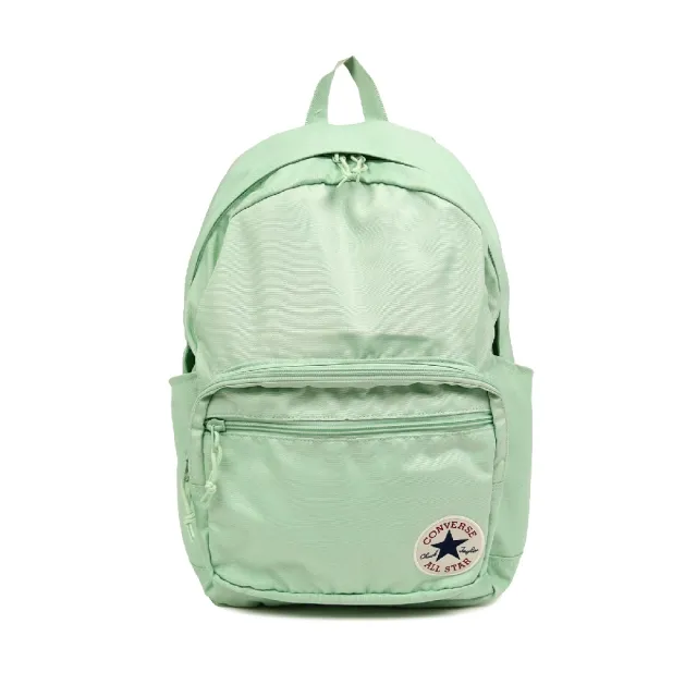 【CONVERSE】後背包 Go 2 Backpack 15吋筆電包 綠 雙肩包 書包 水瓶側袋 10020533A13
