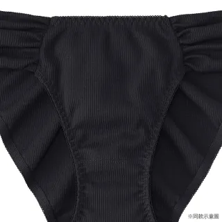 【aimerfeel】掛頸無鋼圈超盛內衣配套三角褲-黑色-1106121-BL