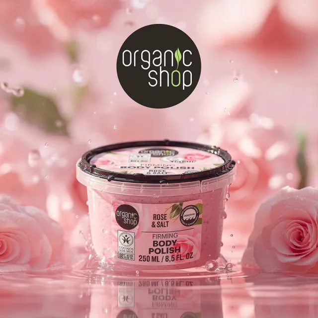 Organic shop菲常愛用初蕾玫瑰拋光霜