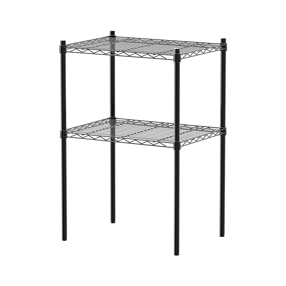 【dayneeds 日需百備】輕型 60x45x90公分烤漆二層架(鐵力士架/收納層架/鞋架/展示架/層架/鐵架)
