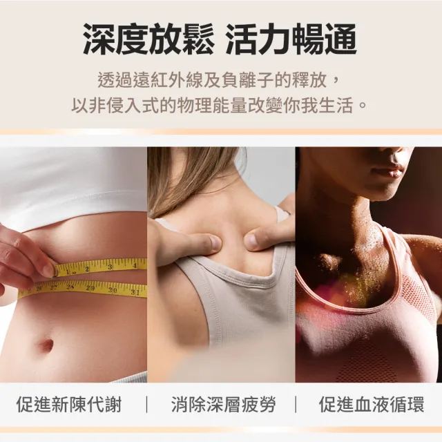 【&MORE 愛迪莫】潘若迪推薦 Legend 傳奇 健康能量項鍊 鈦鍺項鍊(白鋼 玫瑰金 遠紅外線)