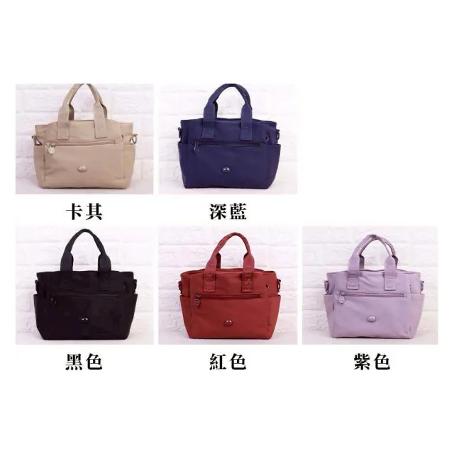 【SNOW.bagshop】雙11 手提 斜背 水餃包 三主袋+外袋共七層 中容量 厚磅 防水尼龍布