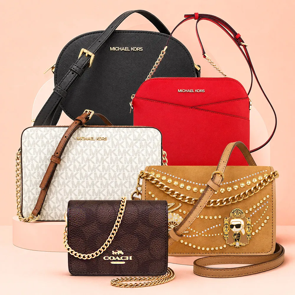 【COACH】x MICHAEL KORS x 卡爾KL 手提包/斜背包/肩背包/兩用包(多款多色)