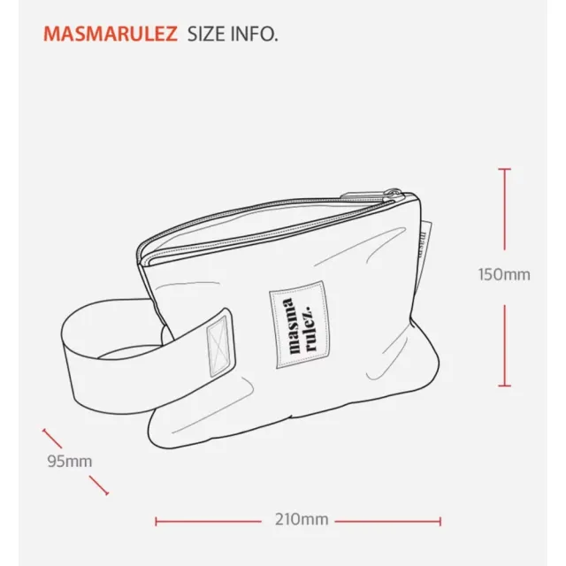 【Masmarulez】泡泡糖款手拿包(韓國質感小包 百搭收納袋)