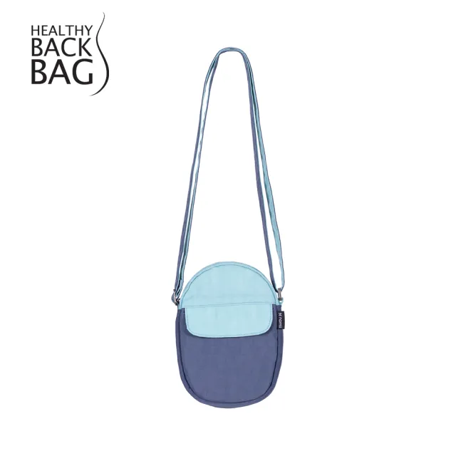 【HEALTHY BACK BAG】官方直營-季節限定 SEASONALS POCKET 斜背包-湖水灰藍 側背包 斜背包 小包 隨身包