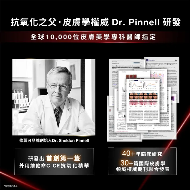 【Skin Ceuticals 修麗可】抗氧化權威No.1★超濃度CE緊緻修護抗氧化精華 30ml 雙入組