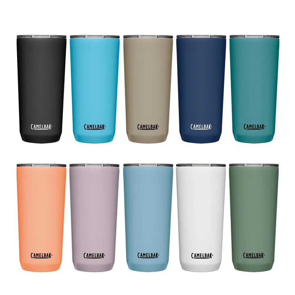【CAMELBAK】600ml Tumbler不鏽鋼雙層真空保溫/保冰杯(真空保溫/保冰/霧面/美國CAMELBAK/防滑底座)
