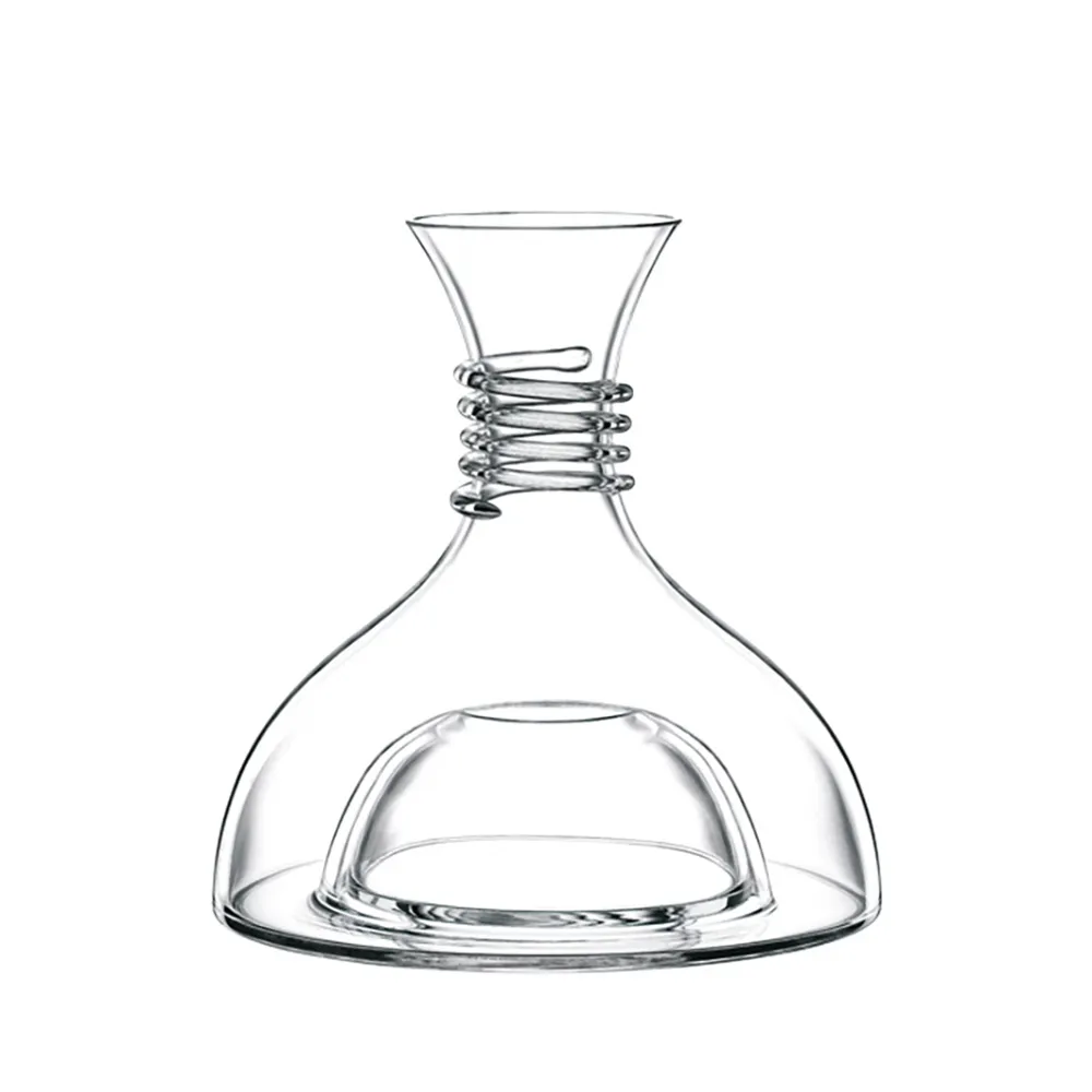 【IUSE】德國 Spiegelau 醒酒器/附冰座/1L(歐洲製/水晶杯/醒酒器)