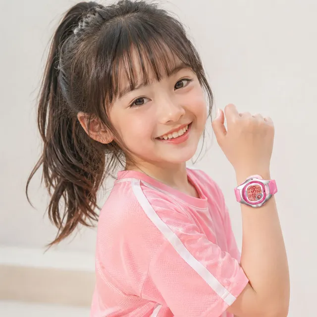【CASIO 卡西歐】LW-200-4B 多功能色彩 電子錶(學生最愛 防水50米 錶徑約3.49公分)