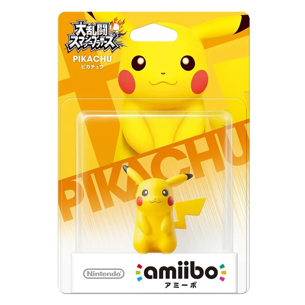 【Nintendo 任天堂】Switch amiibo 公仔 任天堂明星大亂鬥系列 皮卡丘
