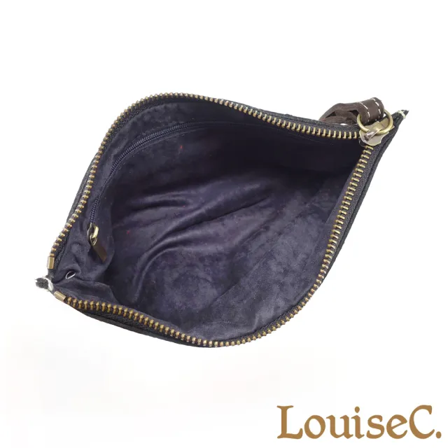【LouiseC.】雙11 Tree House 義大利牛皮 手挽斜背 隨身手機小真皮包 2色 手縫線設計 真皮包包 YS6565