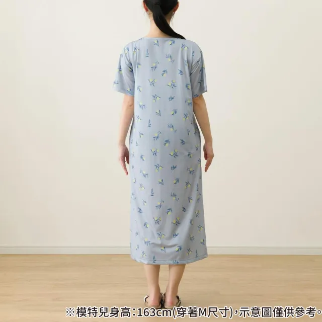 【NITORI 宜得利家居】接觸涼感 連身居家洋裝 N COOL NEL BL M