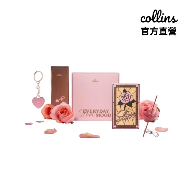 【Collins】官方直營 鐵盒線香玫瑰莊園LOVE限定禮盒