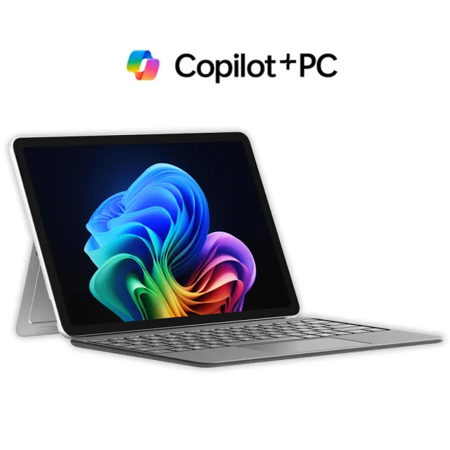 【Microsoft 微軟】鍵盤蓋組★Surface Pro 12吋 輕薄觸控 AI筆電-白金(X Plus/16G/512G/W11)