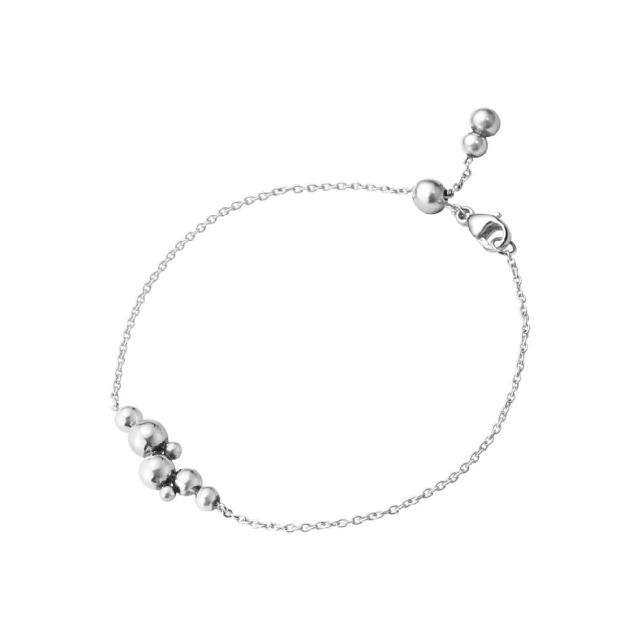 【Georg Jensen 喬治傑生】MOONLIGHT GRAPES 手鍊 (氧化純銀)
