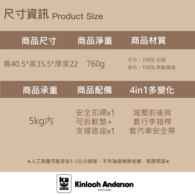 【金安德森】前側雙開窗/減壓/手提雙肩/前後背包/防潑水/極輕好收納/尼龍/寵物外出包/通勤外出-質感黑