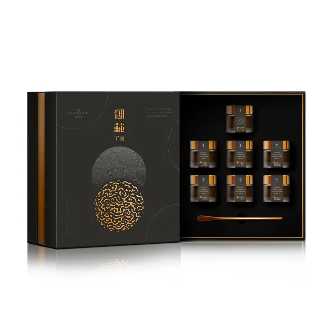 【ESSENTURE 大漢酵素】御藏千養全功能引導型醣肽精華禮盒組(7瓶/盒 支藝樺代言 保健禮盒 年節禮盒 酵素膏)