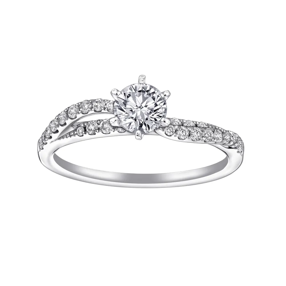 【Just Diamond】鎮金店 18K金 GIA My Queen 鑽石戒指