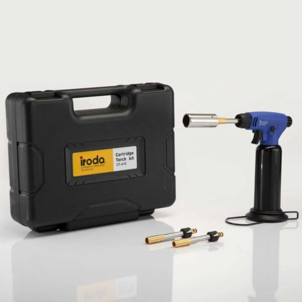 【Iroda】【品牌直營】CT-610KB 專業瓦斯工具攜帶組(噴嘴套件輕鬆轉換多功能)