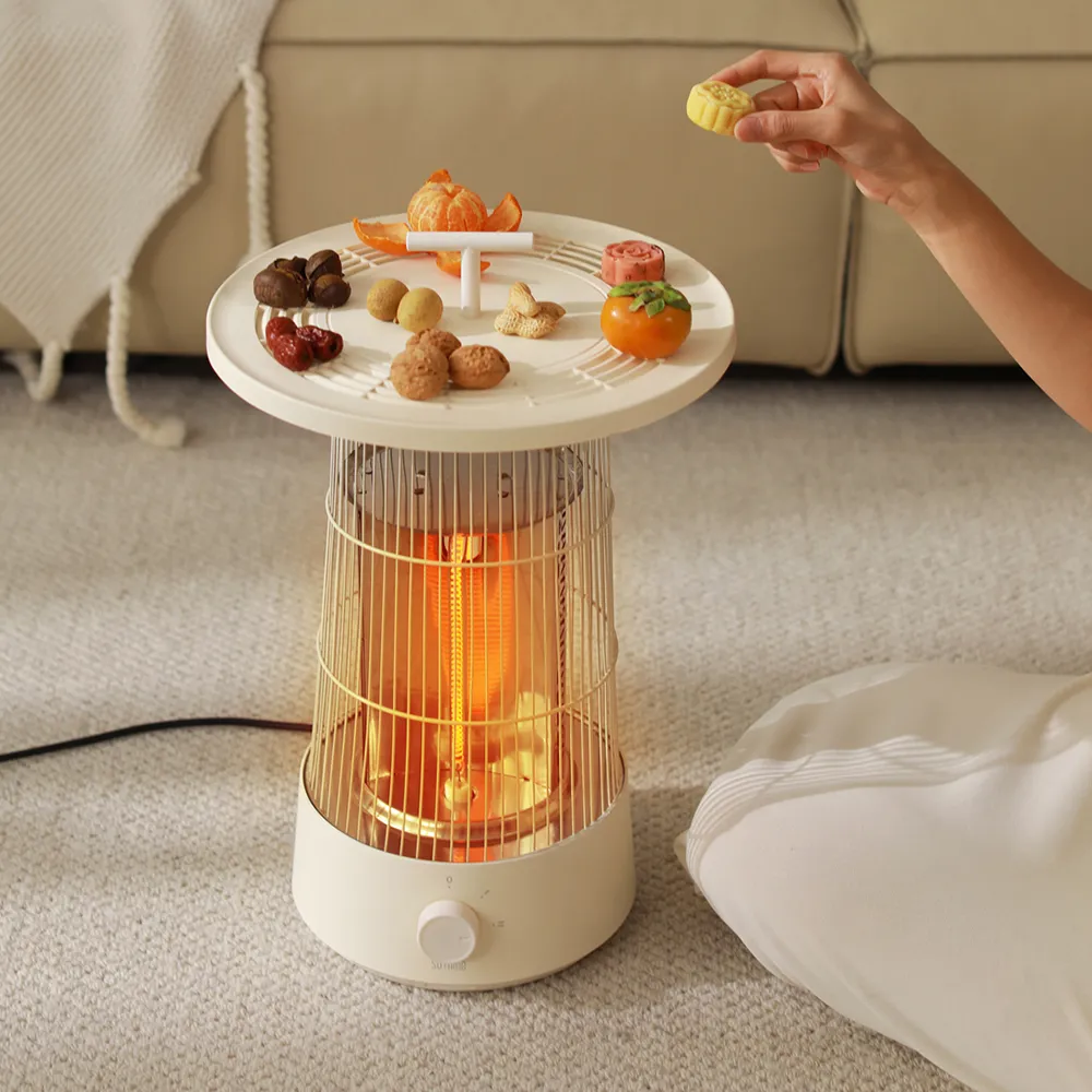 【SOTHING 向物】多用途碳素電暖器 圓桌(電暖桌 電暖扇 暖風機 暖爐 小太陽 戶外露營 碳鹵素 遠紅外線)