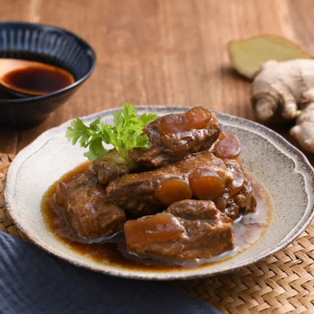 【巧食】紅燒豬軟骨190g/3入組(無添加/金牌主廚陸巧因)