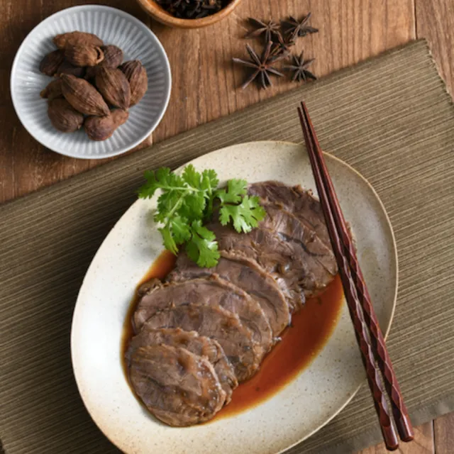 【巧食】眷村滷牛腱110g(固形物80g)/3入組(無添加/金牌主廚陸巧因)