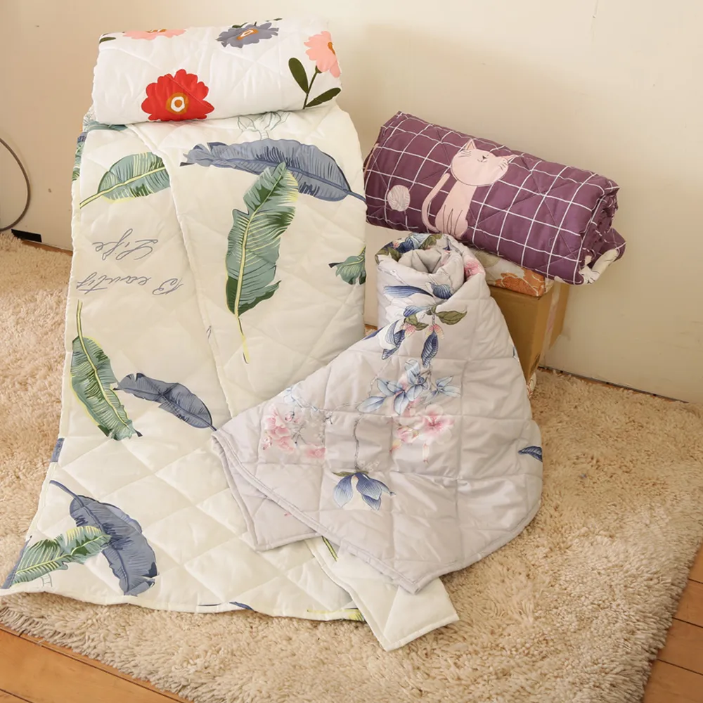 【日本旭川】醫護級生命磁石墨烯四季毯被140x225CM-速(多款花色 奈米遠紅外線)