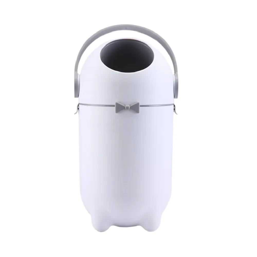 【Glass King】GK-985L 寶貝尿布桶 寵物尿布桶 防臭尿布桶 尿布處理器 家用垃圾桶 15L大容量 安全圓弧設計