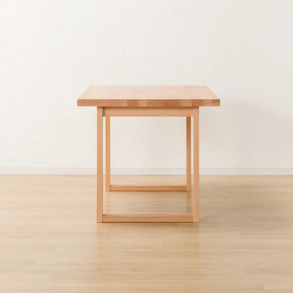 【NITORI 宜得利家居】◎實木餐桌 N COLLECTION T-06U 135 NA(實木餐桌 NCOLLECTION 實木 櫸木)