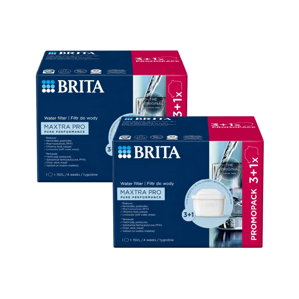 【BRITA】MAXTRA Pro Pure Performance 純淨全效型濾芯 (3+1裝) 8入-歐洲製(原裝平輸)