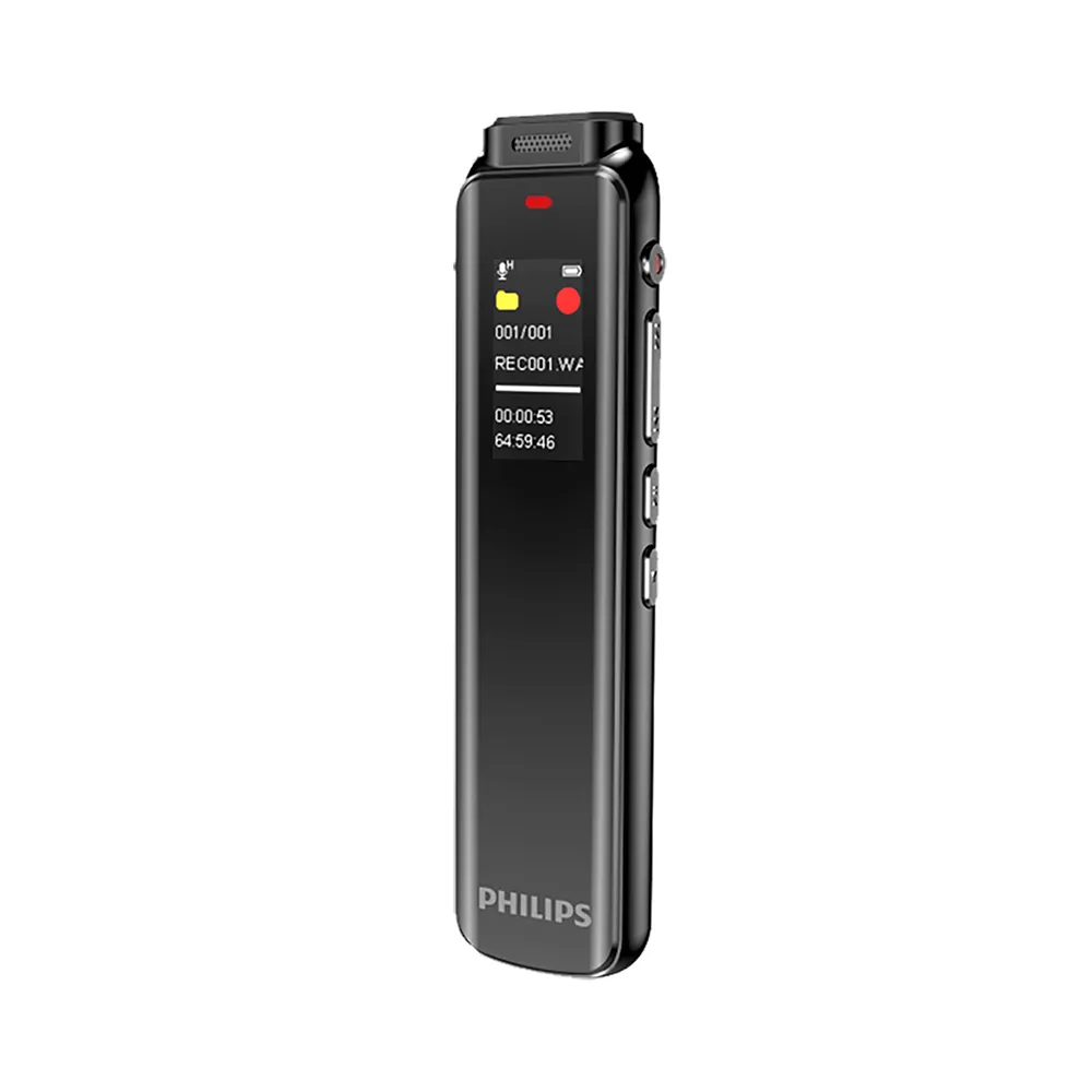 【Philips 飛利浦】智能錄音筆 AI摘要 總結 逐字稿(VTR5010Pro)
