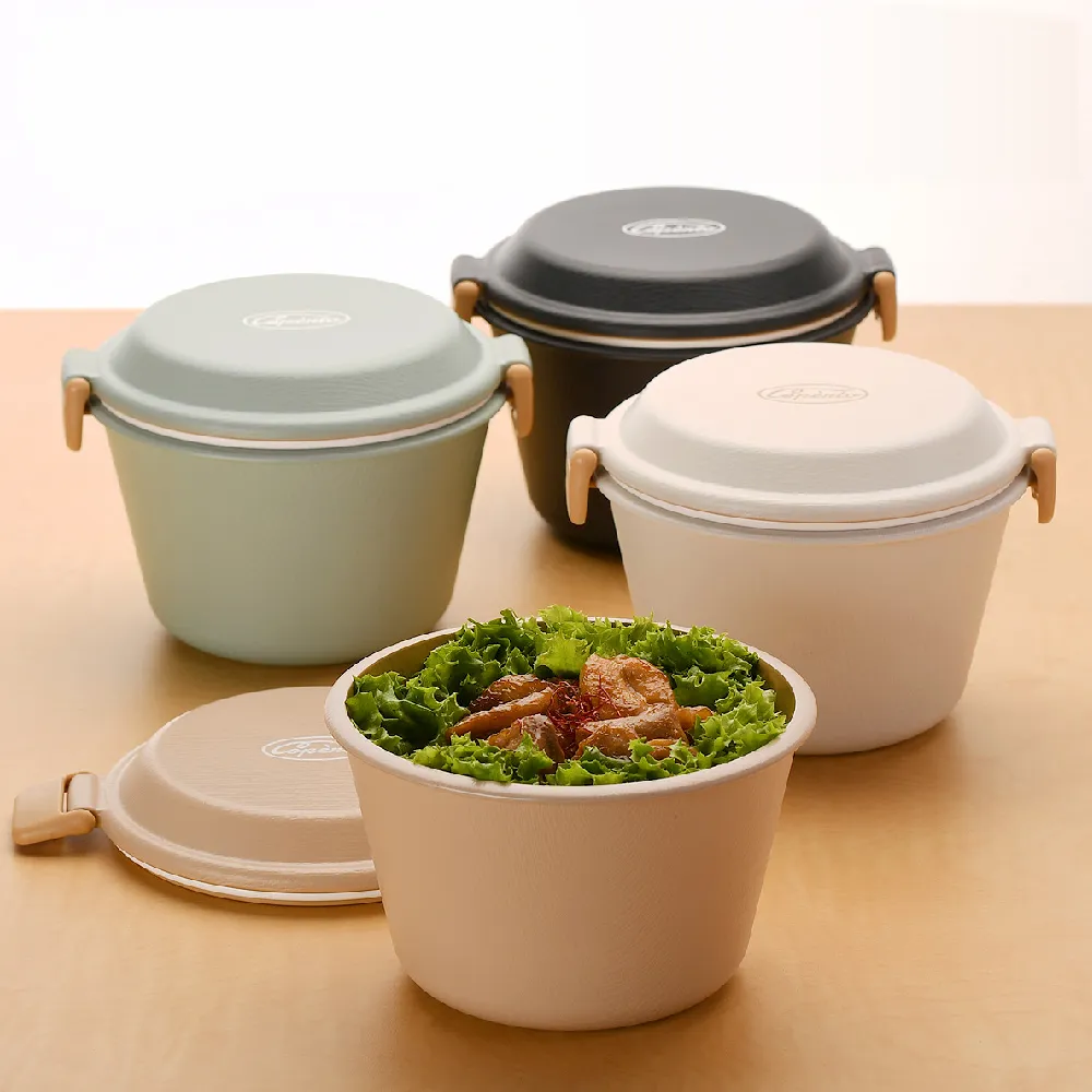 【SABU HIROMORI】日本製COPERTO復古文青抗菌微波鎖扣便當碗/便當盒 630ml(洗碗機 日系精緻 北歐風 4色)