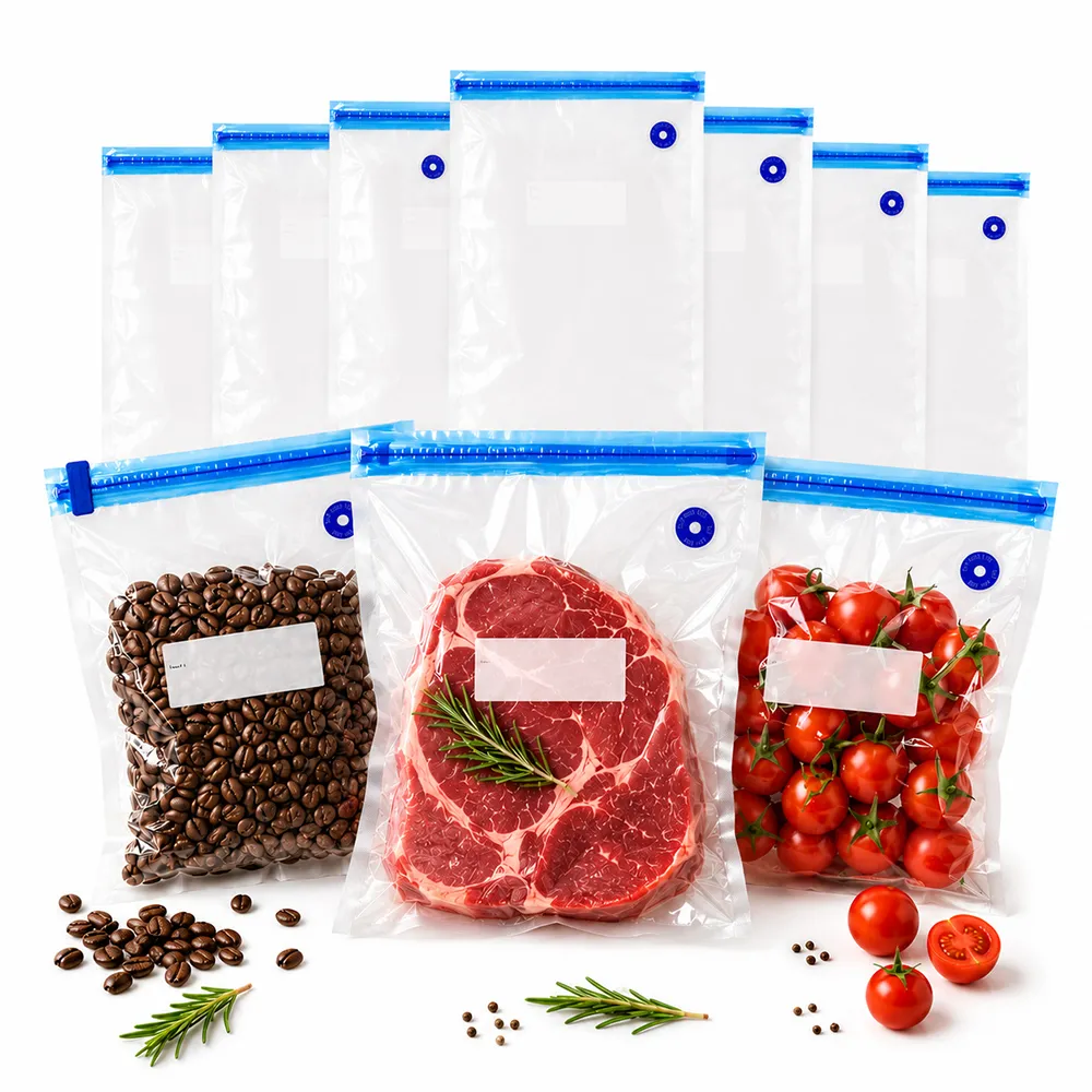 【3Well】真空食品保鮮袋10入組(食品保鮮好幫手 須搭配真空機使用)