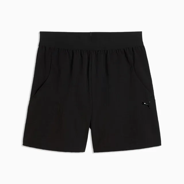 【PUMA】短褲 女 運動褲 短風褲 歐規 PUMATECH SENSE 黑 69404001
