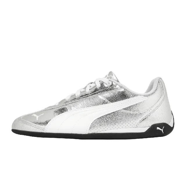 【PUMA】休閒鞋 Replicatch Metallic Whisper 女鞋 銀 賽車鞋 405840-02