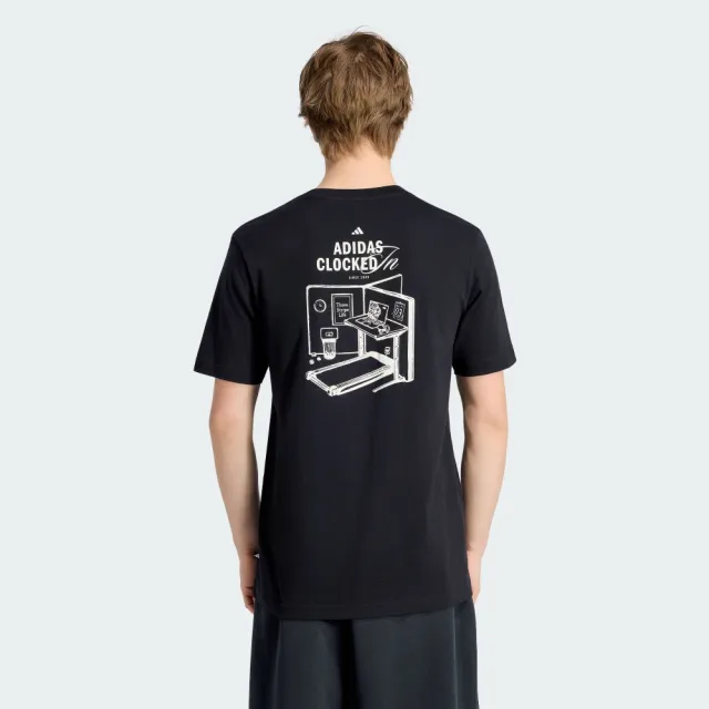 【adidas 愛迪達】短袖上衣 T恤 男 KC7083