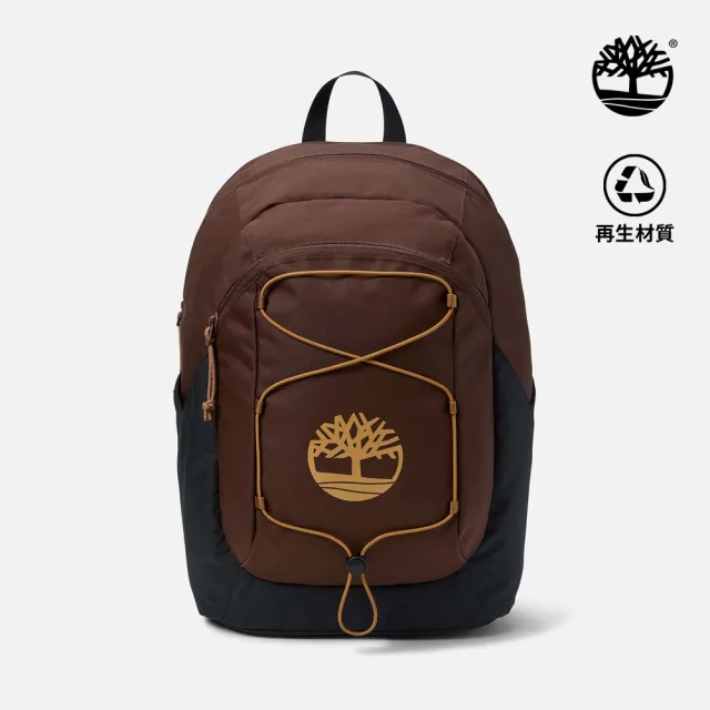 【Timberland】中性咖啡色28公升戶外後背包(A6G9TAJD)