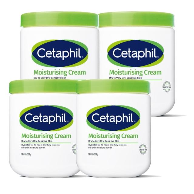 【Cetaphil】長效潤膚霜 550gx4入(全新包裝)